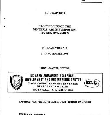 خرید و دانلود نسخه کامل کتاب Proceedings of the ninth U.S. army symposium on gun dynamics