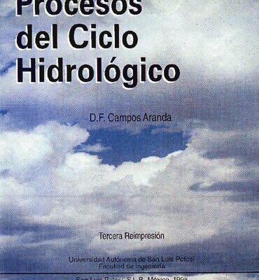 خرید و دانلود نسخه کامل کتاب Procesos del ciclo hidrológico