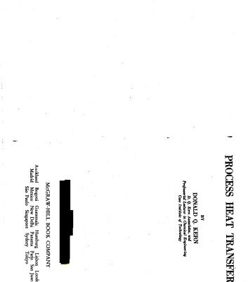 خرید و دانلود نسخه کامل کتاب Process Heat Transfer