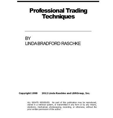 خرید و دانلود نسخه کامل کتاب Professional Trading Techniques