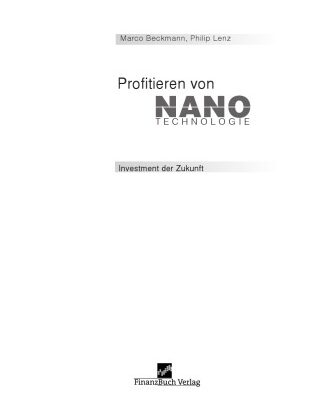 خرید و دانلود نسخه کامل کتاب Profitieren von Nanotechnologie. Aktien der Zukunft