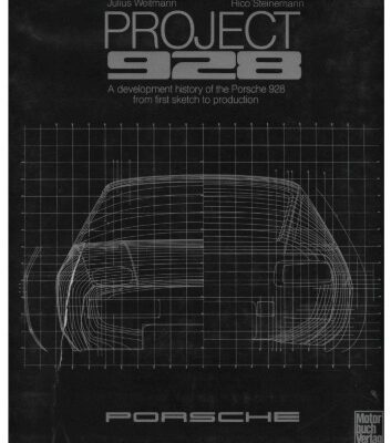 خرید و دانلود نسخه کامل کتاب Project 928: A development history of the Porsche 928 from first sketch to production