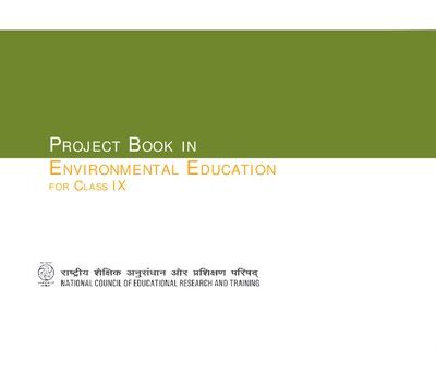 خرید و دانلود نسخه کامل کتاب Project Book in Environmental Education for Class IX
