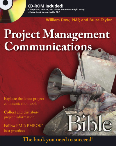 خرید و دانلود نسخه کامل کتاب Project Management Communications Bible