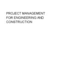 خرید و دانلود نسخه کامل کتاب Project Management for Engineering and Construction