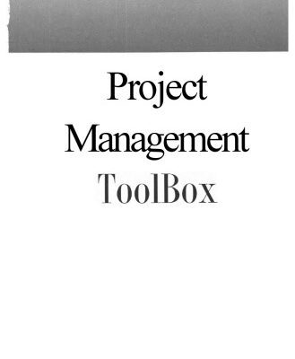 خرید و دانلود نسخه کامل کتاب Project Management ToolBox: Tools and Techniques for the Practicing Project Manager