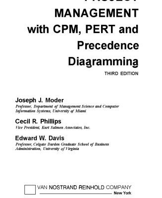 خرید و دانلود نسخه کامل کتاب Project Management With Cpm, Pert and Precedence Diagramming