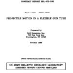خرید و دانلود نسخه کامل کتاب Projectile motion in a flexible gun tube