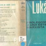 خرید و دانلود نسخه کامل کتاب Prolegómenos a una estética marxista