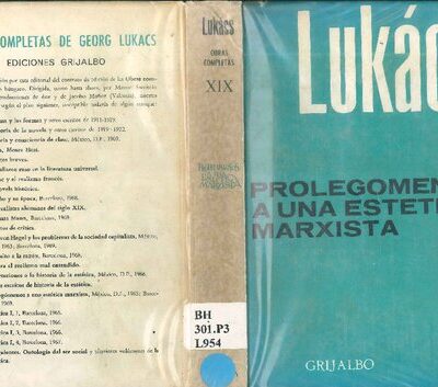 خرید و دانلود نسخه کامل کتاب Prolegómenos a una estética marxista