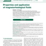 خرید و دانلود نسخه کامل کتاب Properties and application of magnetorheological fluids
