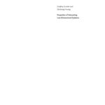 خرید و دانلود نسخه کامل کتاب Properties of Interacting Low-Dimensional Systems