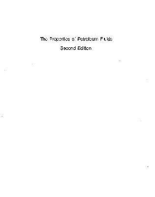 خرید و دانلود نسخه کامل کتاب Properties of Petroleum Fluids