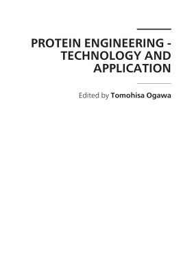 خرید و دانلود نسخه کامل کتاب Protein Engineering: Technology and Application