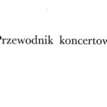 خرید و دانلود نسخه کامل کتاب Przewodnik koncertowy