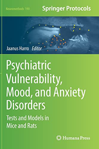 خرید و دانلود نسخه کامل کتاب Psychiatric Vulnerability, Mood, and Anxiety Disorders: Tests and Models in Mice and Rats_68e768df21f86.jpeg خرید و دانلود نسخه کامل کتاب Psychiatric Vulnerability, Mood, and Anxiety Disorders: Tests and Models in Mice and Rats