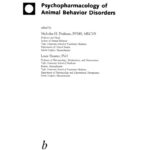 خرید و دانلود نسخه کامل کتاب Psychopharmacology of Animal Behavior Disorders