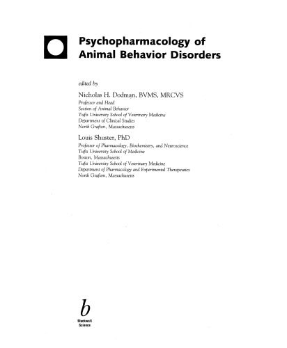 خرید و دانلود نسخه کامل کتاب Psychopharmacology of Animal Behavior Disorders_68e7bfc5decf5.jpeg خرید و دانلود نسخه کامل کتاب Psychopharmacology of Animal Behavior Disorders