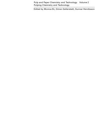 خرید و دانلود نسخه کامل کتاب Pulping Chemistry and Technology
