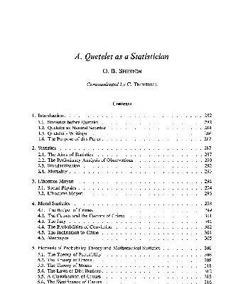 خرید و دانلود نسخه کامل کتاب Quetelet as a Statistician