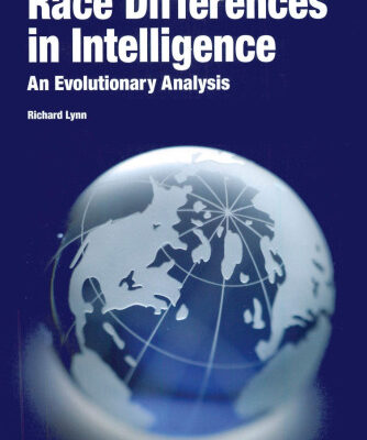 خرید و دانلود نسخه کامل کتاب Race Differences in Intelligence: An Evolutionary Analysis