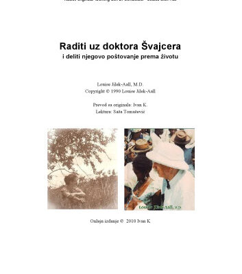 خرید و دانلود نسخه کامل کتاب Raditi uz doktora Švajcera