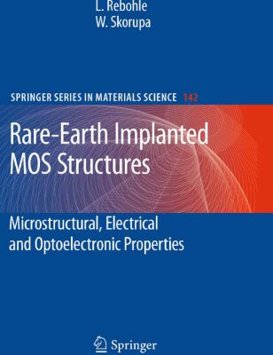 خرید و دانلود نسخه کامل کتاب Rare-Earth Implanted MOS Devices for Silicon Photonics: Microstructural, Electrical and Optoelectronic Properties