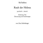 خرید و دانلود نسخه کامل کتاب Raub der Helena