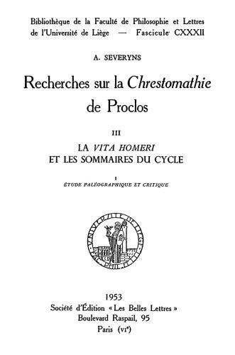 خرید و دانلود نسخه کامل کتاب Recherches sur la Chrestomathie de Proclos_68e1dc4af18c5.jpeg خرید و دانلود نسخه کامل کتاب Recherches sur la Chrestomathie de Proclos