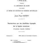 خرید و دانلود نسخه کامل کتاب Recherches sur les Asellidae hypogés de la lignée cavaticus (Crustacea, Isopoda, Asellota)