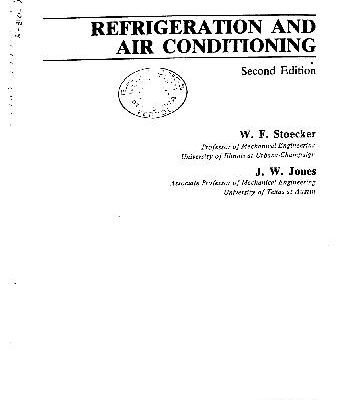 خرید و دانلود نسخه کامل کتاب Refrigeration and Air Conditioning