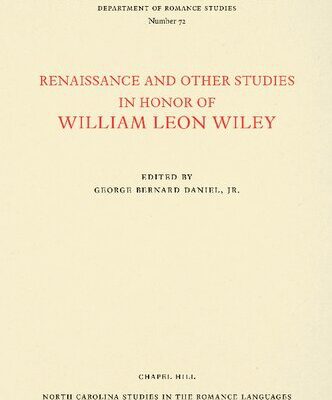 خرید و دانلود نسخه کامل کتاب Renaissance and Other Studies in Honor of William Leon Wiley