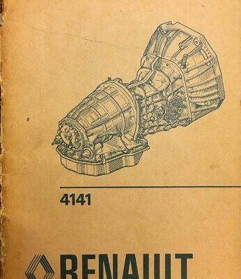 خرید و دانلود نسخه کامل کتاب Renault 4141 Service Manual 1977 English Edition