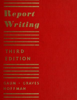 خرید و دانلود نسخه کامل کتاب Report writing