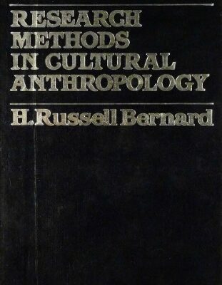 خرید و دانلود نسخه کامل کتاب Research Methods in Cultural Anthropology