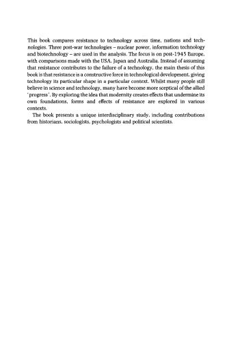 خرید و دانلود نسخه کامل کتاب Resistance to New Technology: Nuclear Power, Information Technology and Biotechnology_68e3781a7f6fd.jpeg خرید و دانلود نسخه کامل کتاب Resistance to New Technology: Nuclear Power, Information Technology and Biotechnology