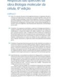خرید و دانلود نسخه کامل کتاب Respostas das questões da obra Biologia molecular da célula