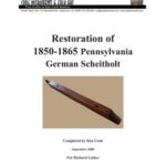 خرید و دانلود نسخه کامل کتاب Restoration of 1850-1865 Pennsylvania German Scheitholt