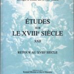 خرید و دانلود نسخه کامل کتاب Retour au XVIIIe siècle