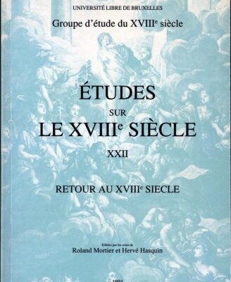 خرید و دانلود نسخه کامل کتاب Retour au XVIIIe siècle
