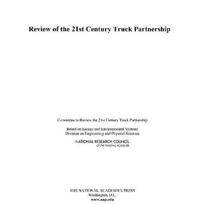خرید و دانلود نسخه کامل کتاب Review of the 21st Century Truck Partnership