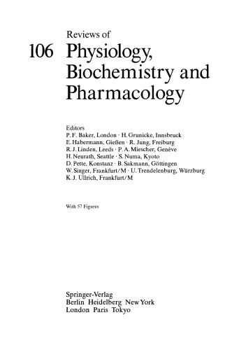 خرید و دانلود نسخه کامل کتاب Reviews of Physiology, Biochemistry and Pharmacology, Volume 106_68e64f4967a68.jpeg خرید و دانلود نسخه کامل کتاب Reviews of Physiology, Biochemistry and Pharmacology, Volume 106