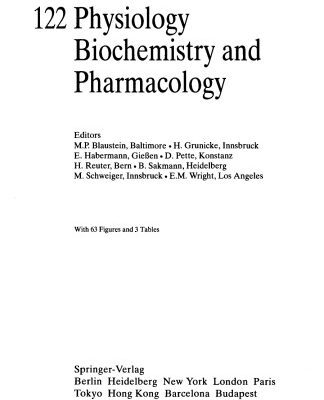 خرید و دانلود نسخه کامل کتاب Reviews of Physiology, Biochemistry and Pharmacology, Volume 122