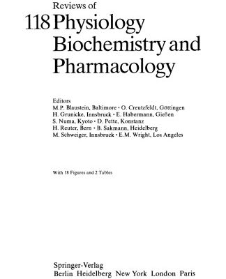 خرید و دانلود نسخه کامل کتاب Reviews of Physiology, Biochemistry and Pharmacology, Volume 118