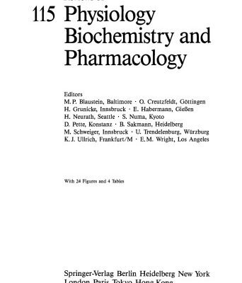 خرید و دانلود نسخه کامل کتاب Reviews of Physiology, Biochemistry and Pharmacology, Volume 115