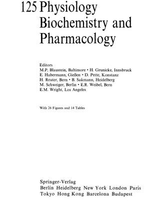 خرید و دانلود نسخه کامل کتاب Reviews of Physiology, Biochemistry and Pharmacology, Volume 125