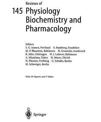 خرید و دانلود نسخه کامل کتاب Reviews of Physiology, Biochemistry and Pharmacology