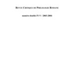 خرید و دانلود نسخه کامل کتاب Revue critique de philologie romane – Volume 4-5