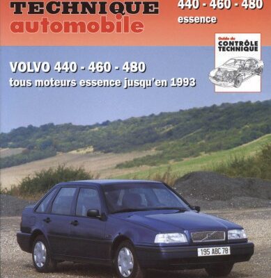خرید و دانلود نسخه کامل کتاب Revue Technique Automobile, CIP 540.2 : Volvo 440 – 460 – 480 essence
