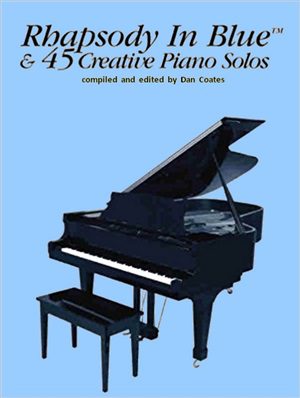 خرید و دانلود نسخه کامل کتاب Rhapsody in Blue & 45 Creative piano solos
